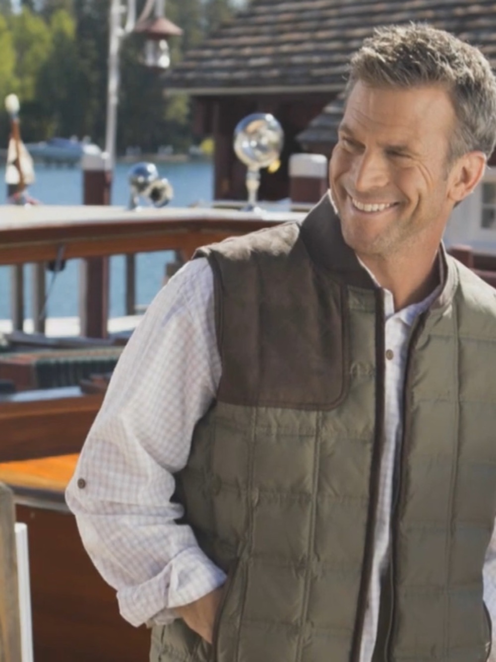 Bob Timberlake Premium Down Quilted Vest Men’s XL Full Zip
